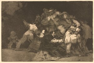 Atasözleri: Genel Folly, 1864. by Francisco de Goya