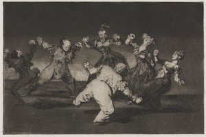 Atasözleri: Marion Dans Edecekse, Sonuçlarını Almak Zorundadır by Francisco de Goya
