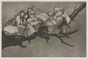 Atasözleri: Gülünç Budala, 1864. by Francisco de Goya