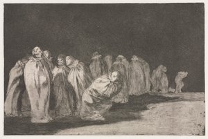 Atasözleri: Çuvaldaki Adamlar by Francisco de Goya