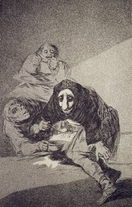 Utanç verici Capricho No 54 by Francisco de Goya