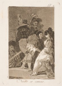 Birbirimizi tanımıyoruz by Francisco de Goya