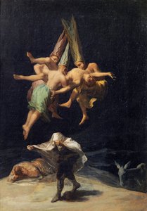 Uçan Cadılar Uçan Cadılar, 1797-1798 by Francisco de Goya