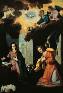 Müjde by Francisco de Zurbaran