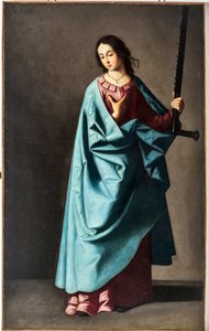 Büyük Şehit Euphemia (tuval üzerine yağlı boya by Francisco de Zurbaran