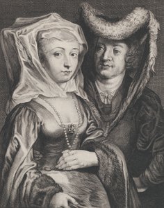 Aziz Pepin I ve kızı Aziz Begga, yak. 1645-72.
