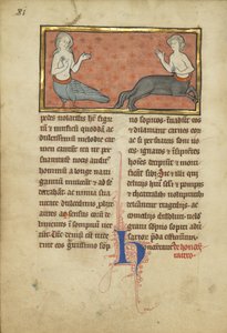 Bir Siren ve bir Centaur, bir bestiary