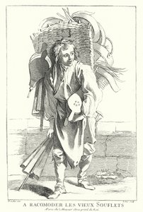 Körük tamircisi (gravür) by Francois (after) Boucher
