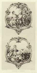 Tarih, Belagat (gravür) by Francois (after) Boucher