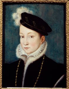 Francois II (1544-1560) Portresi Fransa Kralı Francois Clouet (1515-1572) tarafından 1553 dolaylarında Chantilly, Musee Conde