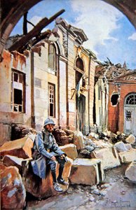 Verdun Savaşı: Yıkık Piskopos Sarayı
