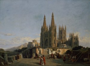 Burgos Katedrali by Francois Antoine Bossuet