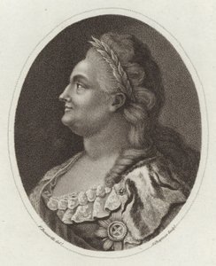 Catherine the Great  by Francois Bonneville