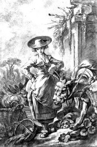 Pazara Gitmek by François Boucher