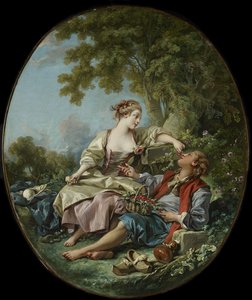 Les Sabots [Tahta Ayakkabılar] by François Boucher