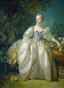 Madam Bergeret, c. 1766 (tuval üzerine yağlı boya) by François Boucher