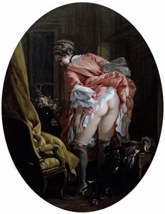 Yükseltilmiş Etek by François Boucher