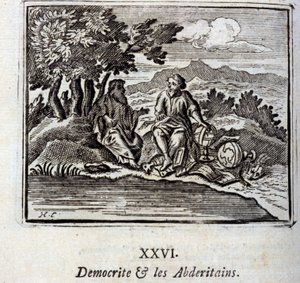 Democrite ve Abderitans. Jean de La Fontaine