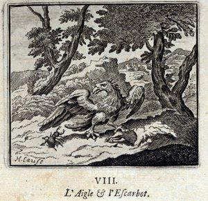 Kartal ve salyangoz. Jean de La Fontaine