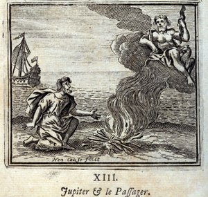Jüpiter ve Yolcu. Jean de La Fontaine