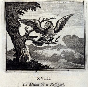 Milan ve Bülbül. Jean de La Fontaine