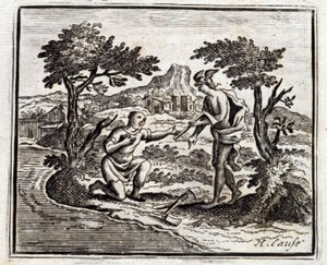 Oduncu ve Merkür. Jean de La Fontaine