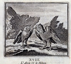 Kartal ve Baykuş. Jean de La Fontaine