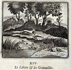 Lievre ve Kurbağalar. Jean de La Fontaine