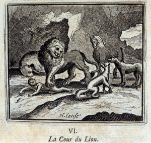 Aslan Mahkemesi. Jean de La Fontaine
