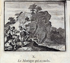 Dağ doğuruyor. Jean de La Fontaine