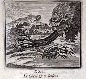 Meşe ve Kamış. Jean de La Fontaine