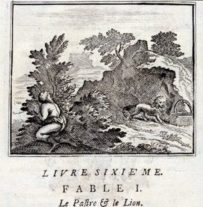Patra ve Aslan. Jean de La Fontaine