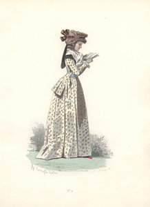 Kitap okuyan kadın, Marie Antoinette dönemi.