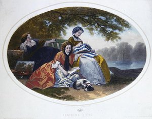 Yaz Zevkleri by Francois Claudius after Compte Calix