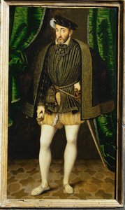 Henri II, Fransa kralı ... by François Clouet