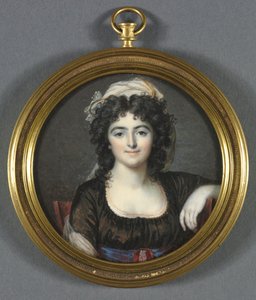 Kahverengi Elbiseli Kadın Portresi, 1795.