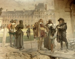 Pascal, Desargues ile birlikte Descartes