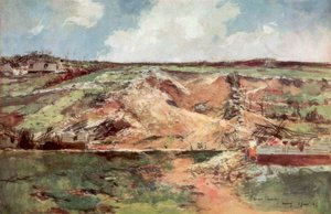 Carency Hunisi, Artois, Fransa, Haziran 1915, 1926. by Francois Flameng