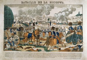Borodino Savaşı, Rusya, 7 Eylül 1812, c1835