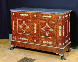 Büfe, c.1810 (ahşap ve mermer) by Francois H. G. (attr. to) Jacob Desmalter