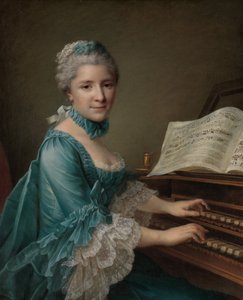 Madam Charles Simon Favart Olduğu Söylenen Bir Kadının Portresi..., 1757. by Francois Hubert Drouais