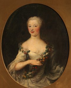 Bir kadının portresi, 1786 by Francois Hubert Drouais