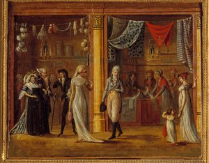 Kraliyet Sarayı'nın ahşap galerisi by Francois Joseph baron Bosio