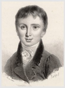 Franz Liszt, 11 yaşında, c. 1822. by Francois Le Villain