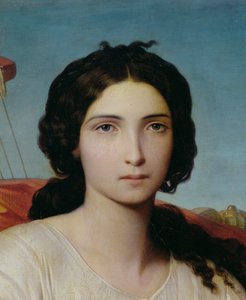 Bir Odalık olarak Esther, detay, 1844