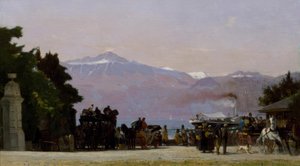 Bir Ouchy by Francois Louis David Bocion