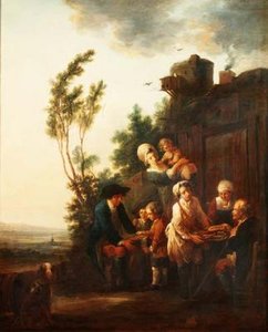 Pedlar by Francois Louis Joseph Watteau
