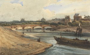 Cours la Reine'den Pont de la Concorde ve Tuileries Sarayı