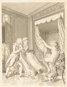 düşüncesiz by Francois Nicolas Barthelemy Dequevauviller after Antoine Borel