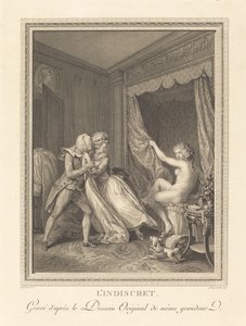 düşüncesiz by Francois Nicolas Barthelemy Dequevauviller after Antoine Borel